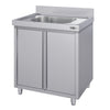 Szafka zlewozmywakowa ECO – 800 x 600 mm – ze zlewem 1-komorowym