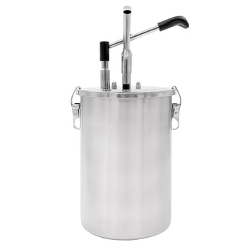 Dozownik sosów – 10 litrów – z pojemnikiem i regulowaną dawką - Prime Gastro