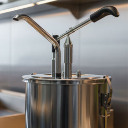 Saucen - / Dosierspender - 6 Liter - mit Behälter & einstellbarer Dosierung