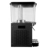 Commercial Juice Dispenser - 3x polycarbonate tanks with tap & paddle agitation - 3x 18 Litres - 700W - Black - incl. drip tray