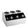 Podgrzewacz do sosów - 600W - 3x1L - z butelkami