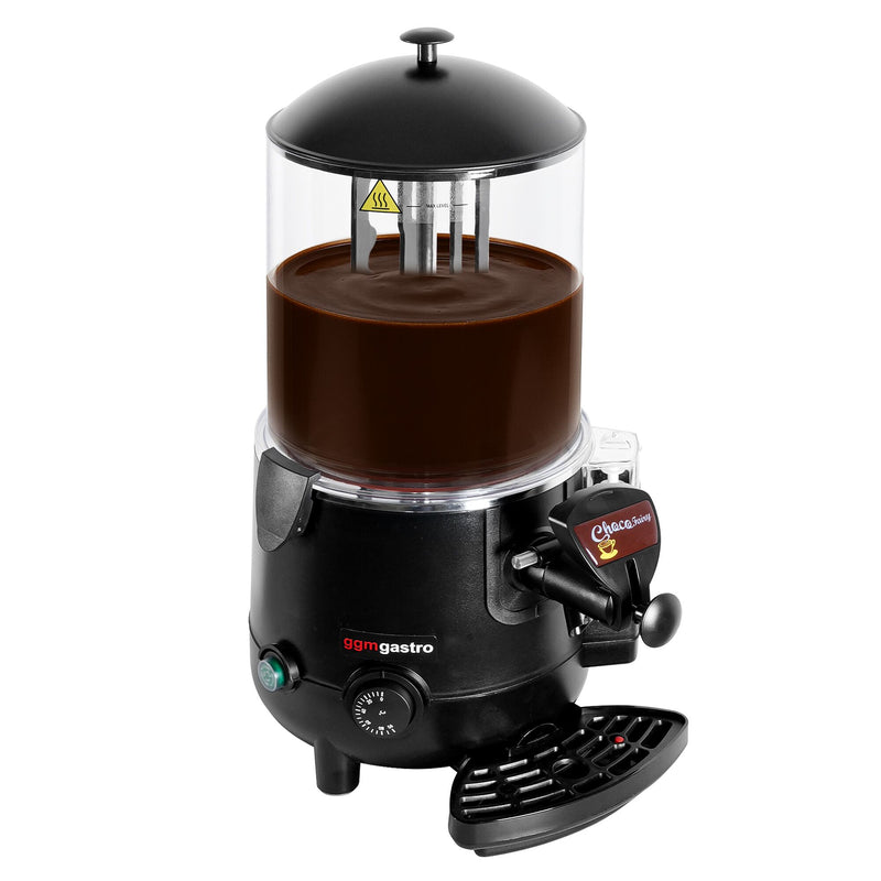 Dozownik kakao do gorącej czekolady – 10 litrów – 1 kW – czarny