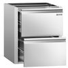 Szafka szufladowa PREMIUM - 2 szuflady - Moduł podbudowy 400x760 mm - do ATK o głębokości 800 mm