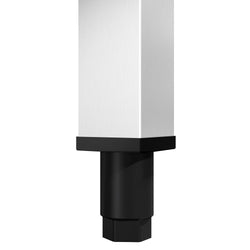 Stół ze zlewem ECO - 1600x600x950mm - z półką - 1-komorowy skręcany