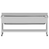 Pot wash sink table ECO – 1800 x 700 mm – with undershelf and 1-bowl sink, image 3 of 10