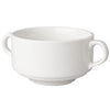 (6 szt.) Bulionówka Mammoet BUDGETLINE – porcelana – 300 ml – biała