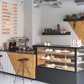 Ekspres z portafiltrem - 2 grupy - włącznie z systemem wstępnej infuzji - Prime Gastro