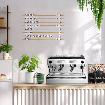 Ekspres z portafiltrem "Allegro" - 2 grupy - włącznie z systemem wstępnej infuzji - Prime Gastro