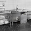 Commercial Dishwasher Sink Unit PREMIUM - 1200x700mm - Single Bowl Sink - Right Hand Drainer