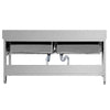 Zlewozmywak ECO – 2000 x 600 mm – z 2 komorami