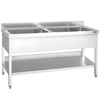 Zlewozmywak PREMIUM – 1800 x 700 mm – z 2 komorami