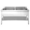 Zlewozmywak PREMIUM – 1800 x 600 mm – z 2 komorami