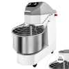Miesiarka spiralna do ciasta - 30L / 19kg - 2 prędkości - ze stałą dzieżą - z timerem - 400V