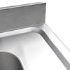 Stół ze zlewem PREMIUM - 1800x600x970mm - z półką - 2-komorowy komory pośrodku