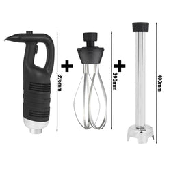 Blender ręczny włącznie z ramieniem miksującym 400mm & trzepaczką - 650 W - 1 prędkość