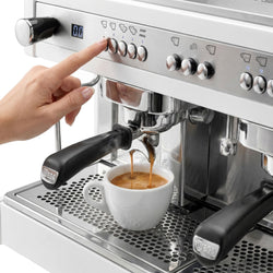 WEGA | Airy – Ekspres do kawy kolbowy – 3 grupy – 5,6 kW – z licznikiem filiżanek – biały