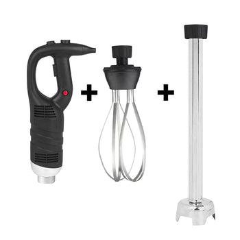 Blender ręczny włącznie z ramieniem miksującym 500mm & trzepaczką - 450 W - 1 prędkość - Prime Gastro
