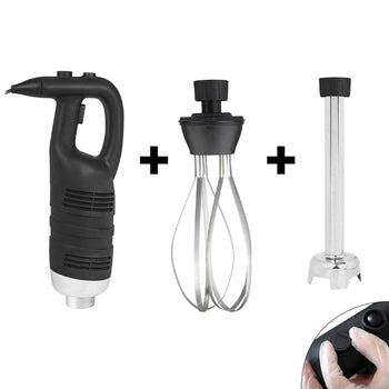 Blender ręczny włącznie z ramieniem miksującym 300 mm i trzepaczką - 850 W - płynna regulacja prędkości - Prime Gastro