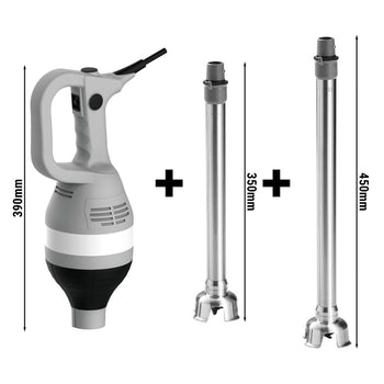 Blender ręczny włącznie z ramieniem miksującym 350 & 450 mm - 750 W - 1 prędkość - Prime Gastro