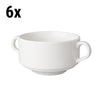 (6 pieces) Mammoet Soup Cup - 30 cl - White