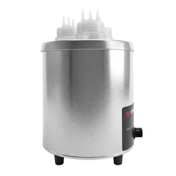 Podgrzewacz do sosów - 550W - 3x1L - do sera i czekolady - z butelkami