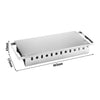 Hot Plate - Stainless Steel - 465mm - for 3 Burners
