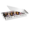 Hot Plate - Stainless Steel - 465mm - for 3 Burners
