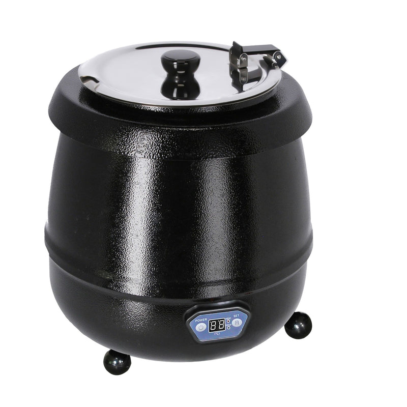Commercial Soup Kettle - 9L - Digital - Black