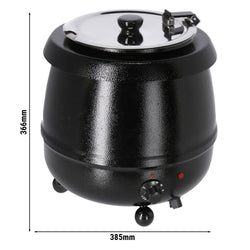 Podgrzewacz do zup – 9 L – czarny