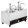 Dozownik do sosów – podgrzewany – 2x 2 L – 1,2 kW – z wkładem