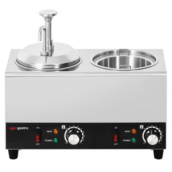 Podgrzewacz do sosów z dozownikiem – 2 x 1,7 litra