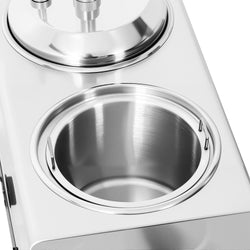 Podgrzewacz do sosów z dozownikiem – 2 x 1,7 litra