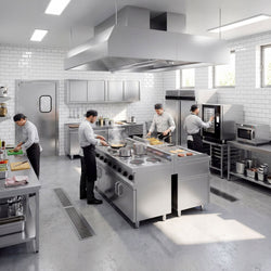 Kuchenka elektryczna - 4,6 kW - 2 płyty okrągłe