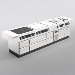 Kuchenka elektryczna do makaronu - 40 litrów - 10 kW - Bflex Cyfrowy