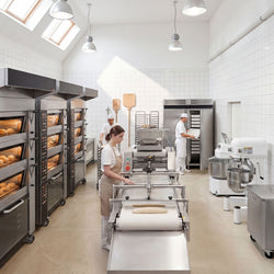 Bagieciarka piekarnicza - 2 wałków - wydajność 2500szt./h