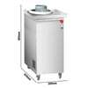 Zaokrąglarka do ciasta – zakres wagowy: 50–800 g – ok. 340 szt./h – 0,37 kW
