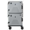 Termos transportowy - Załadunek frontowy - GN 2/1 - 2x180l - podgrzewany - na 24x GN 2/1