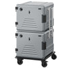 Termos transportowy - Załadunek frontowy - GN 2/1 - 2x180l - podgrzewany - na 24x GN 2/1