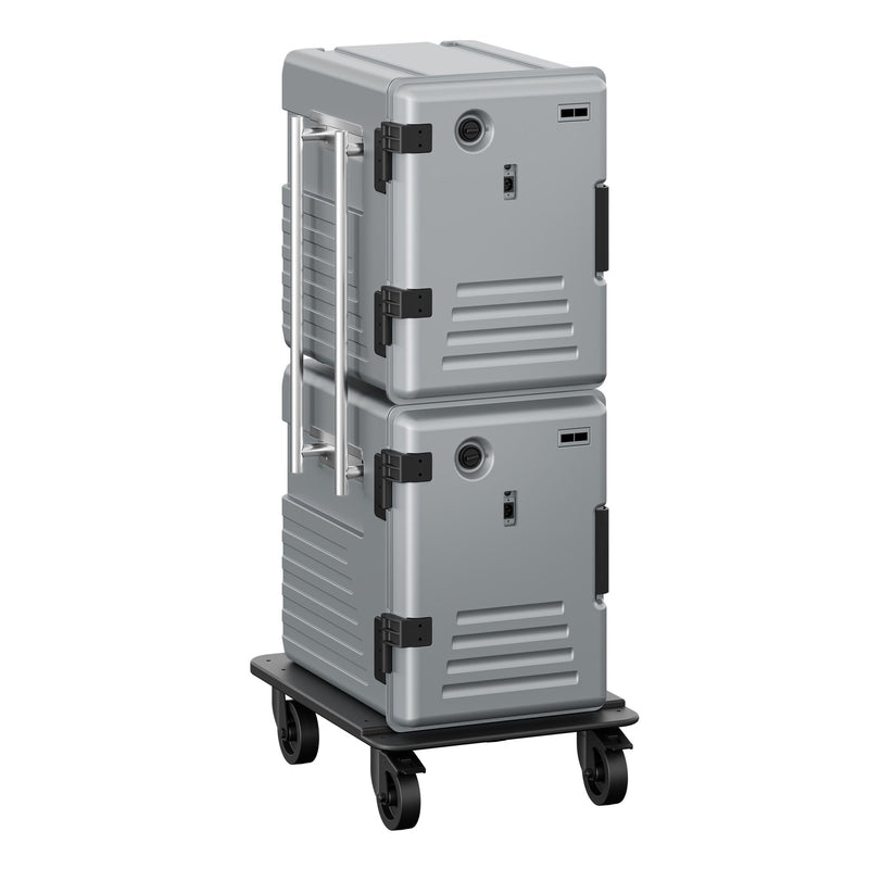 Termos transportowy - Załadunek frontowy - GN 1/1 - 2x83l - podgrzewany - na 24x GN 1/1