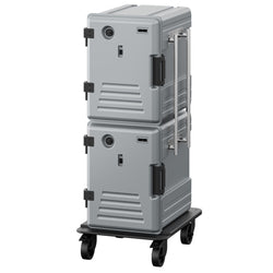 Termos transportowy - Załadunek frontowy - GN 1/1 - 2x83l - podgrzewany - na 24x GN 1/1