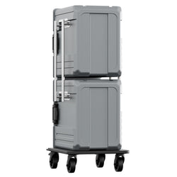 Termos transportowy - Załadunek frontowy - GN 1/1 - 2x83l - podgrzewany - na 24x GN 1/1