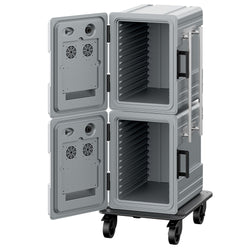 Termos transportowy - Załadunek frontowy - GN 1/1 - 2x83l - podgrzewany - na 24x GN 1/1