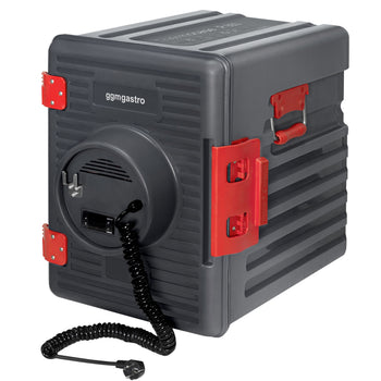 Termobox - ładowany od przodu - 63 litry - podgrzewany - na 12 pojemników GN 1/1 - Prime Gastro