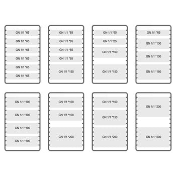 Termobox - ładowany od przodu - 63 litry - podgrzewany - na 12 pojemników GN 1/1 - Prime Gastro