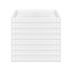 (8 szt.) Pojemnik na ciasto - EN 600x400 - Biały