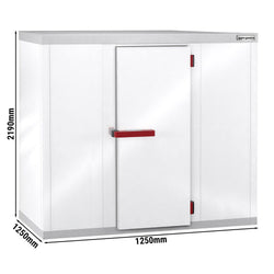Komora mroźnicza – 1250 x 1250 mm – 2,15 m³