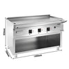 Elektryczna płyta do smażenia typu teppanyaki – 13,5 kW – wraz z podstawą