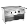 Elektryczna płyta do smażenia typu teppanyaki – 13,5 kW – wraz z podstawą