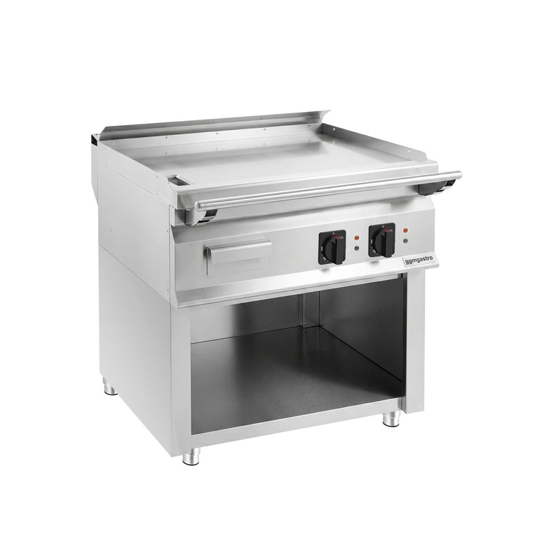 Elektryczna płyta do smażenia typu teppanyaki – 9 kW – wraz z podstawą