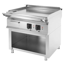 Elektryczna płyta do smażenia typu teppanyaki – 9 kW – wraz z podstawą
